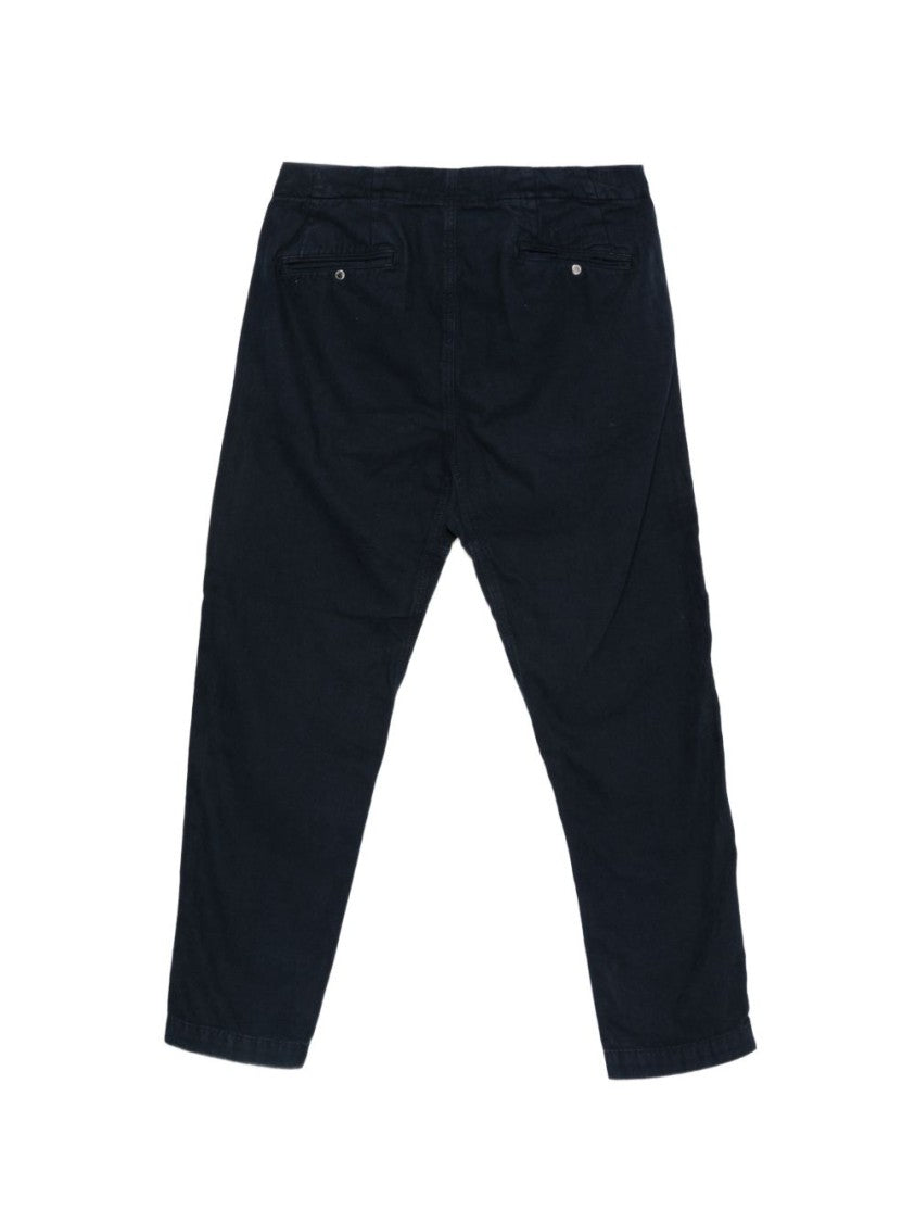 Woolrich Straight-Leg Cotton Belted Pants