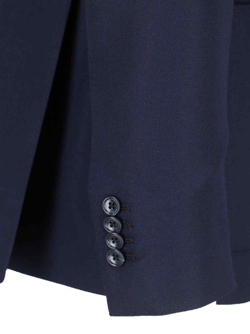 Tagliatore Single-Breasted Blazer - Blue