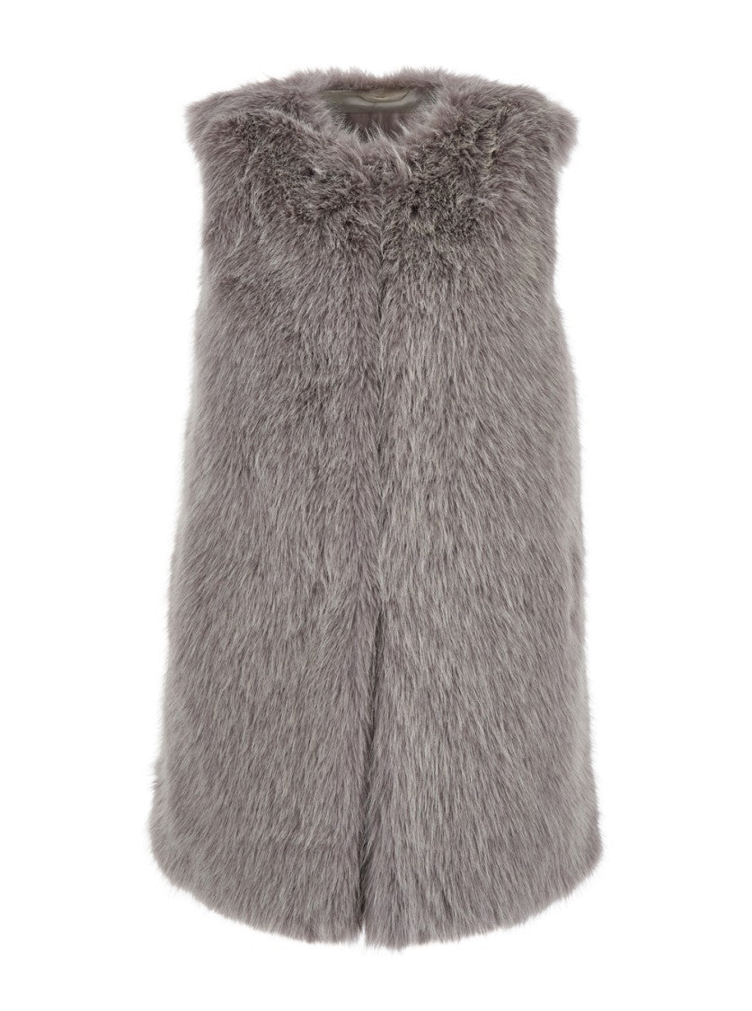 Herno Grey Sleeveless Vest