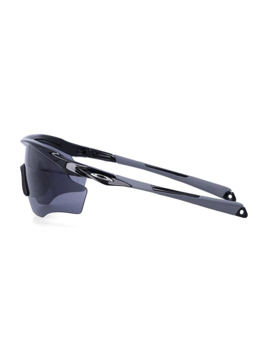 Oakley Wraparound Lens Sunglasses With Aerodynamic Design
