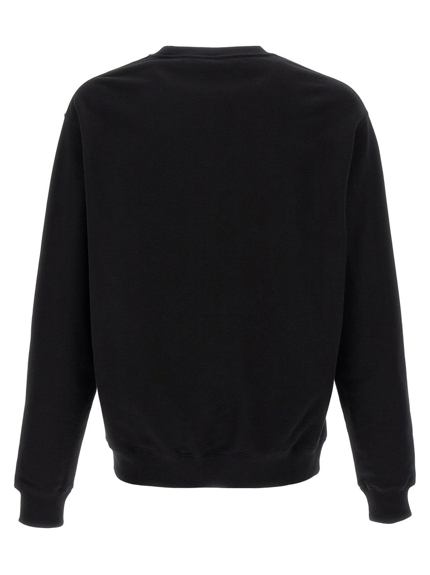 Gucci Brushed Cotton Logo Print Sweatshirt