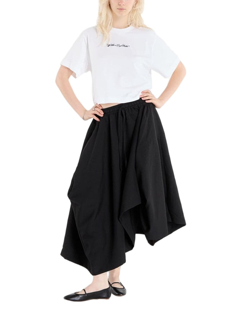 Off-White White Short-Sleeve Graphic T-Shirt