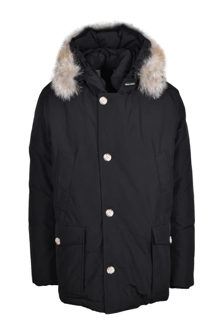 Woolrich Arctic Detachable Down Parka - Black