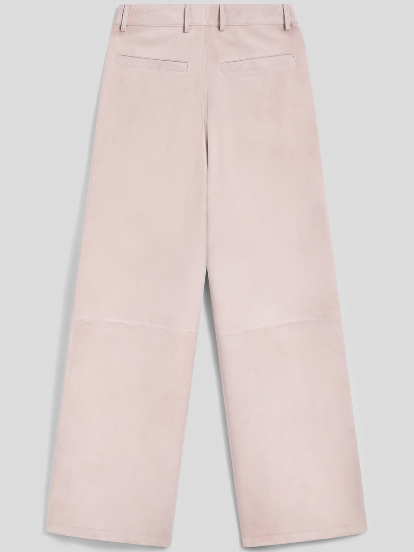 Pence Blush Nora High-Waist Wide-Leg Pants