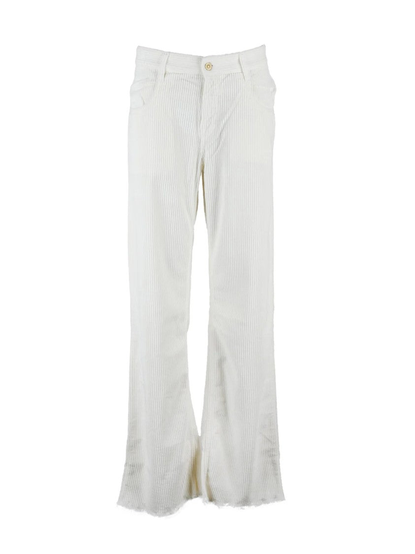 Cycle Cycle Cotton And Modal Trousers - White