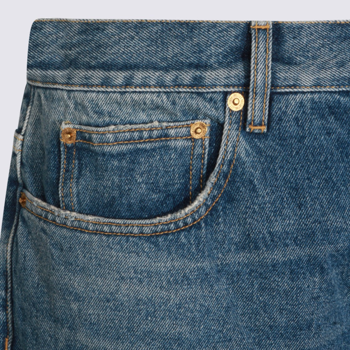 Golden Goose Wide-Leg Jeans With Vintage-Inspired Wash