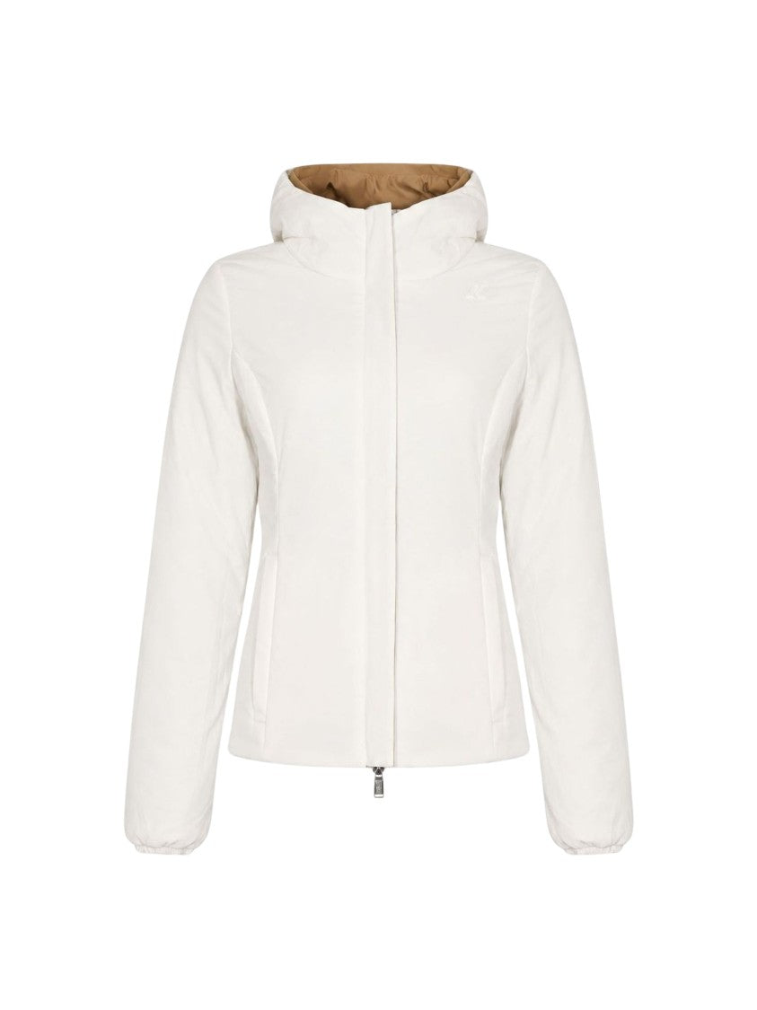 K-Way Reversible Hooded Jacket With Streamlined Silhouette