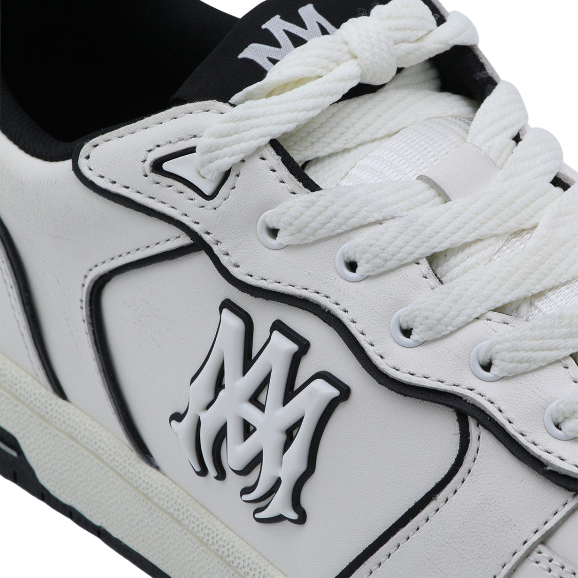 Amiri Low-Top Leather Sneakers With Bold Branding