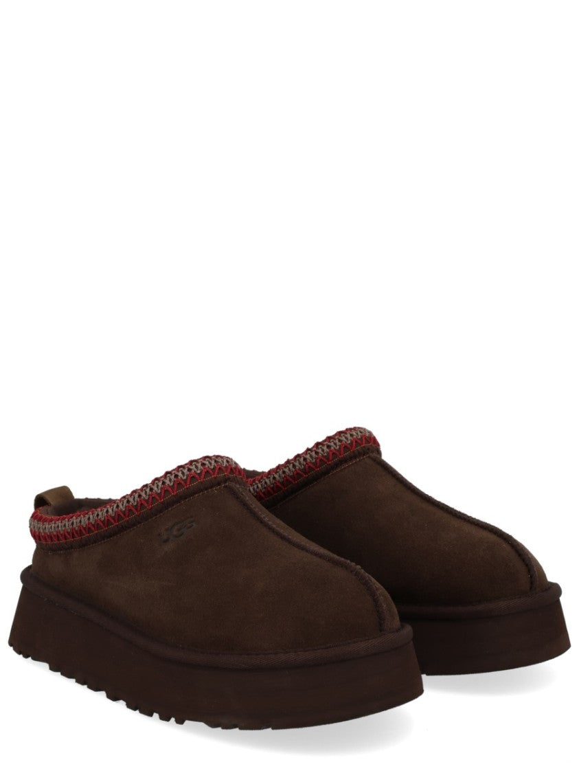 Ugg Tazz Ii Woven Textile Accent Leather Sandals