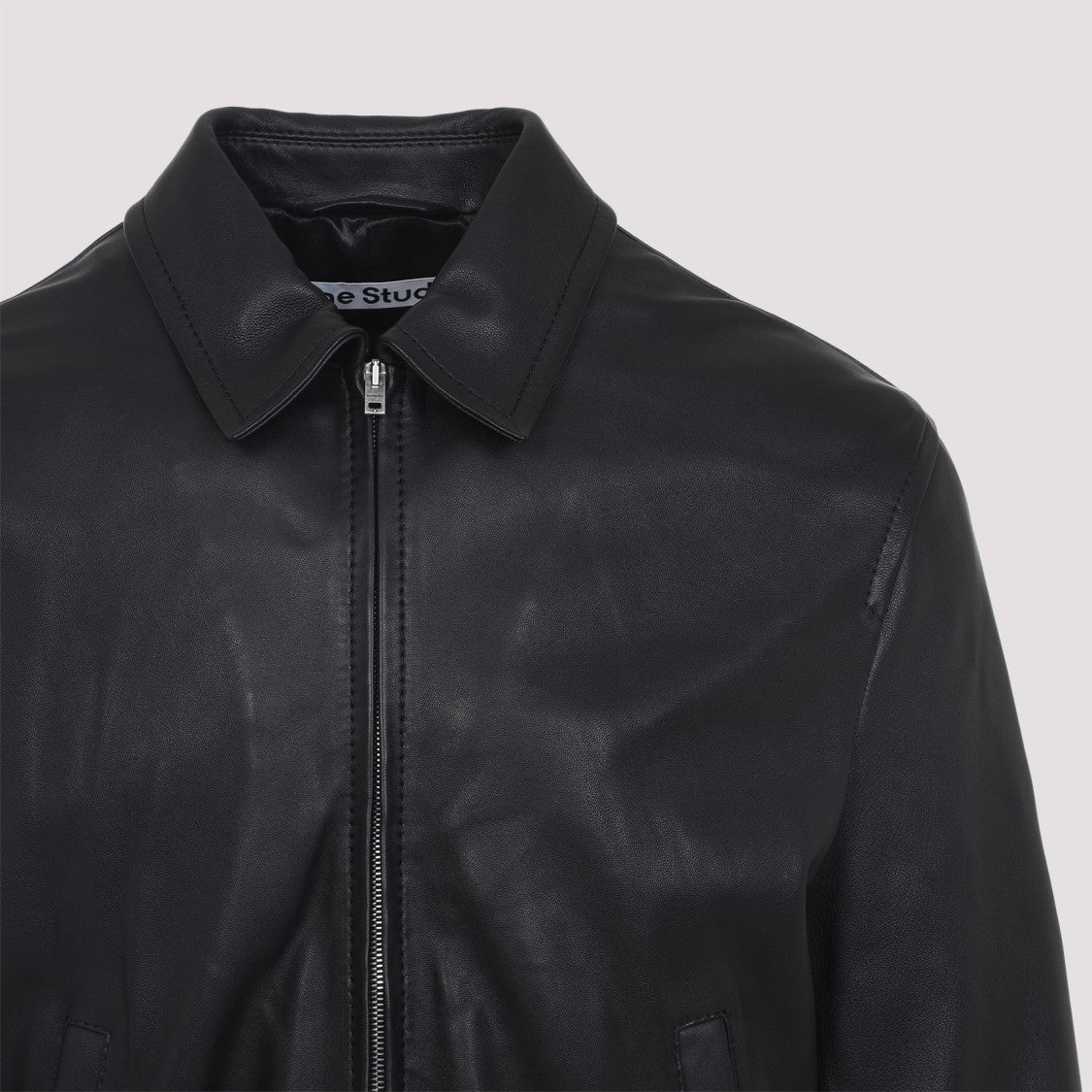 Acne Studios Black Lamb Leather Jacket