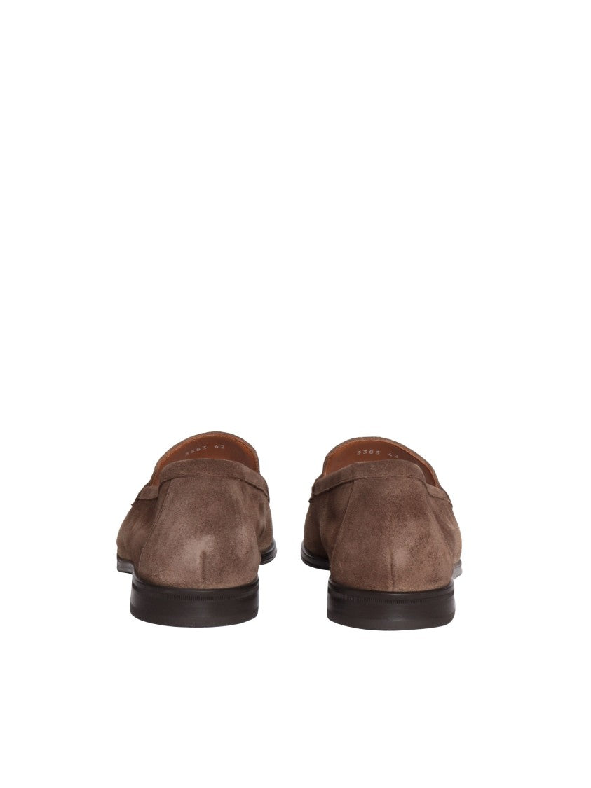 Doucal's Tassel Moccasin Loafers
