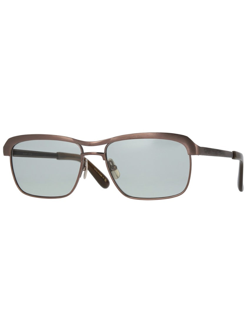 Yellows Plus Metallic Finish Titanium Sunglasses With International Fit
