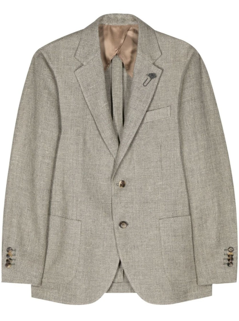 Lardini Taupe Giacca Jacket