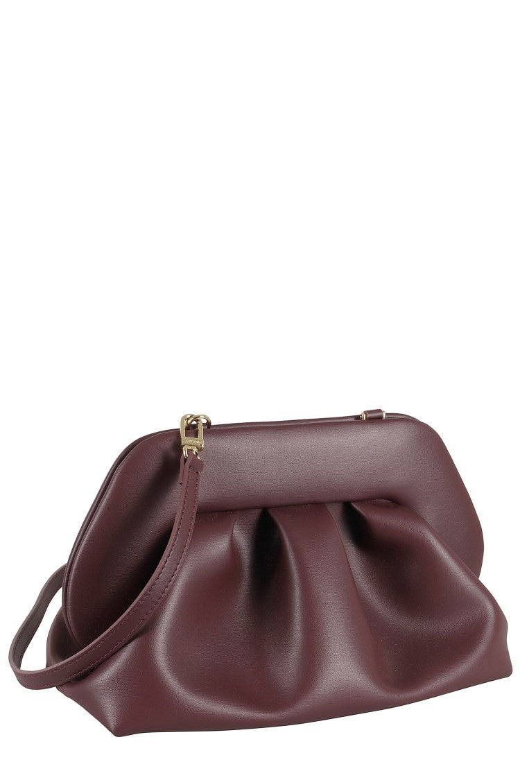 Themoirè Ruched Design Vegan Purse