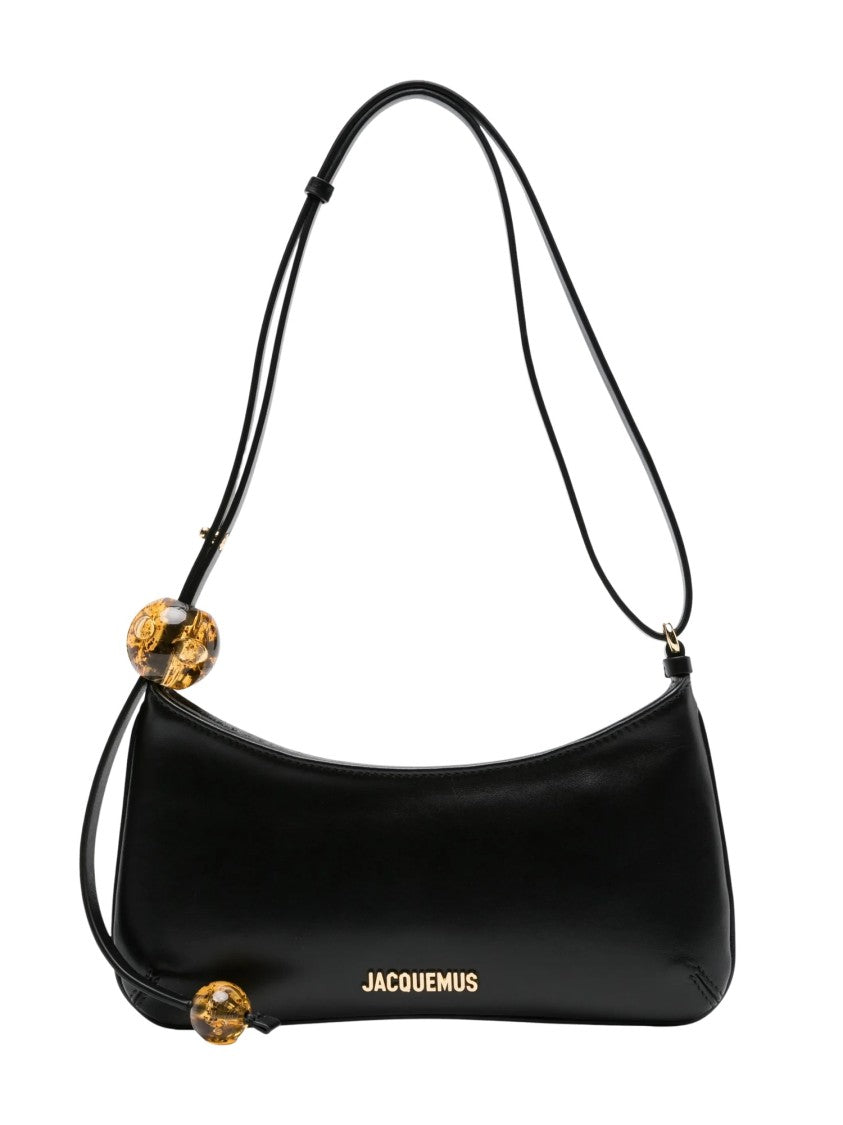 Jacquemus Black Le Bisou Perle Tote Bag