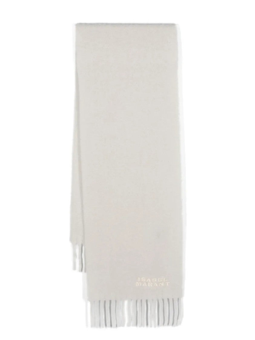Isabel Marant Firny Logo-Embroidered Scarf