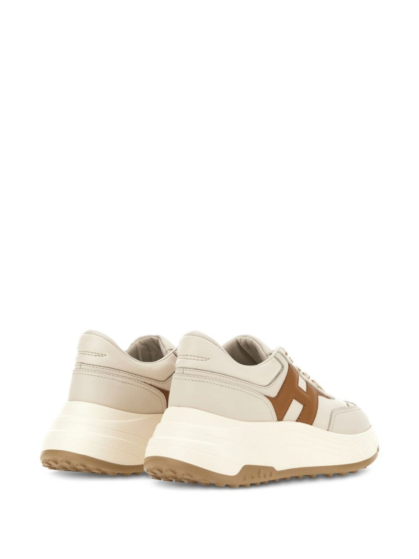 Hogan Silk And Nylon Sneakers