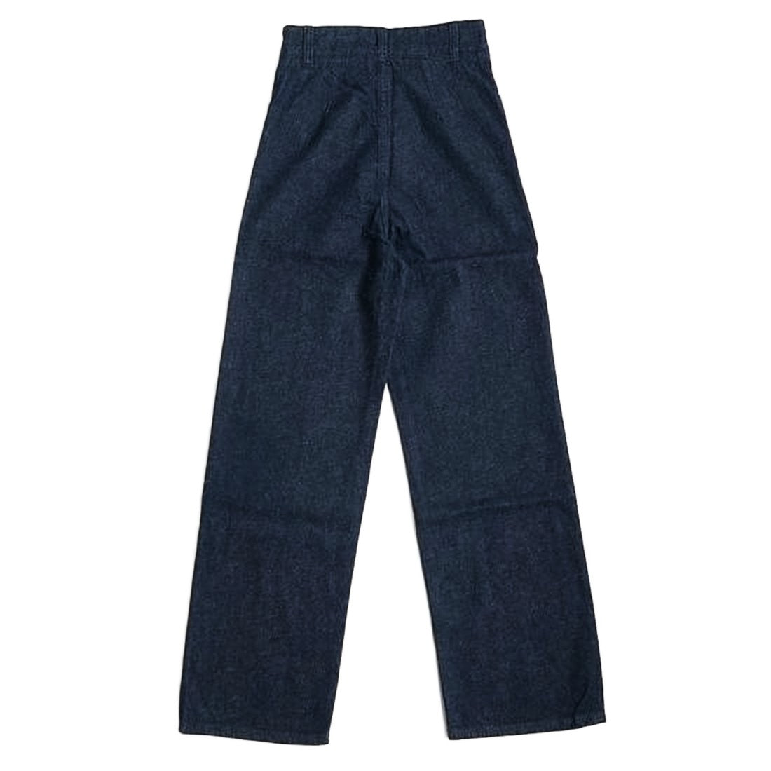 Baserange High-Waisted Straight-Leg Denim Pants With Button Closure