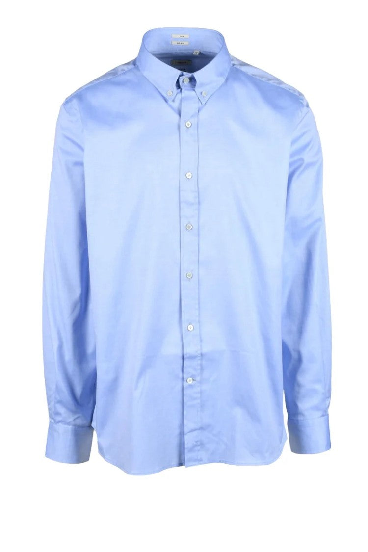 Himon's Light Blue Tailored Cotton Shirt