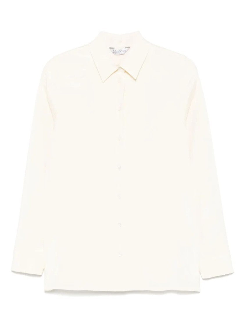 Max Mara Button-Down Silk Shirt