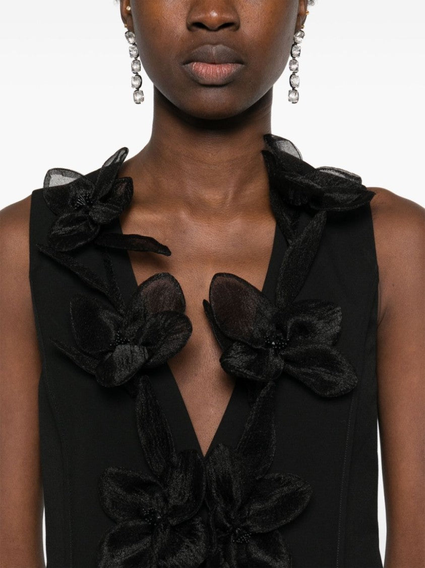 Rotate Black Sleeveless Top