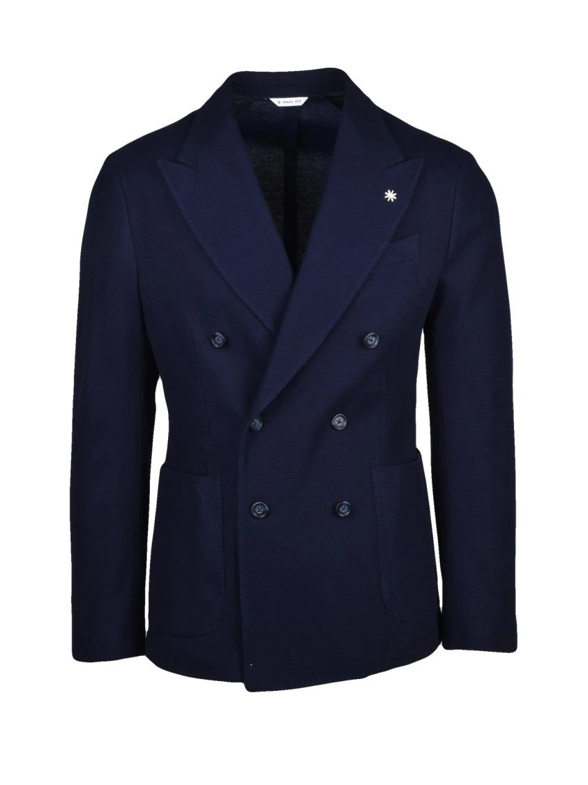 Manuel Ritz Cotton Double-Breasted Manuel Ritz Jacket