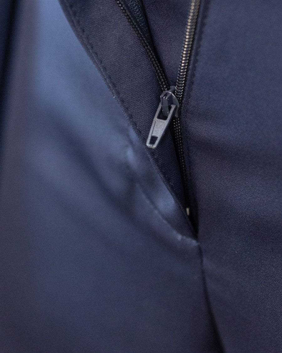 The Archivia Ives Blue Suit With Feathers