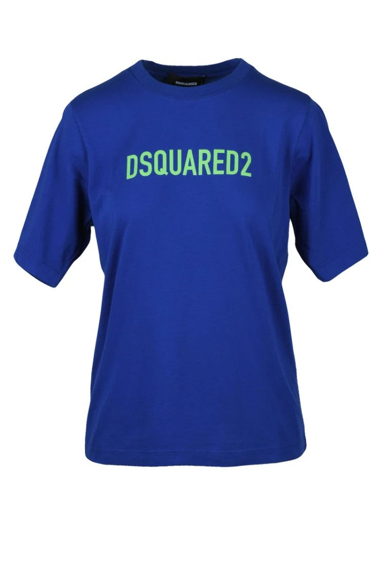 Dsquared2 Crew Neck T-Shirt - Royal Blue
