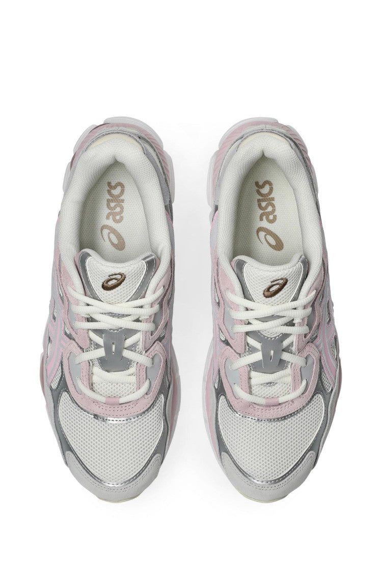 Asics White Pink Gel-Nyc Sneakers