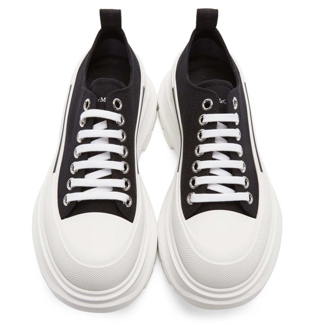 Alexander Mcqueen Chunky Sole Sneakers With Textured Finish