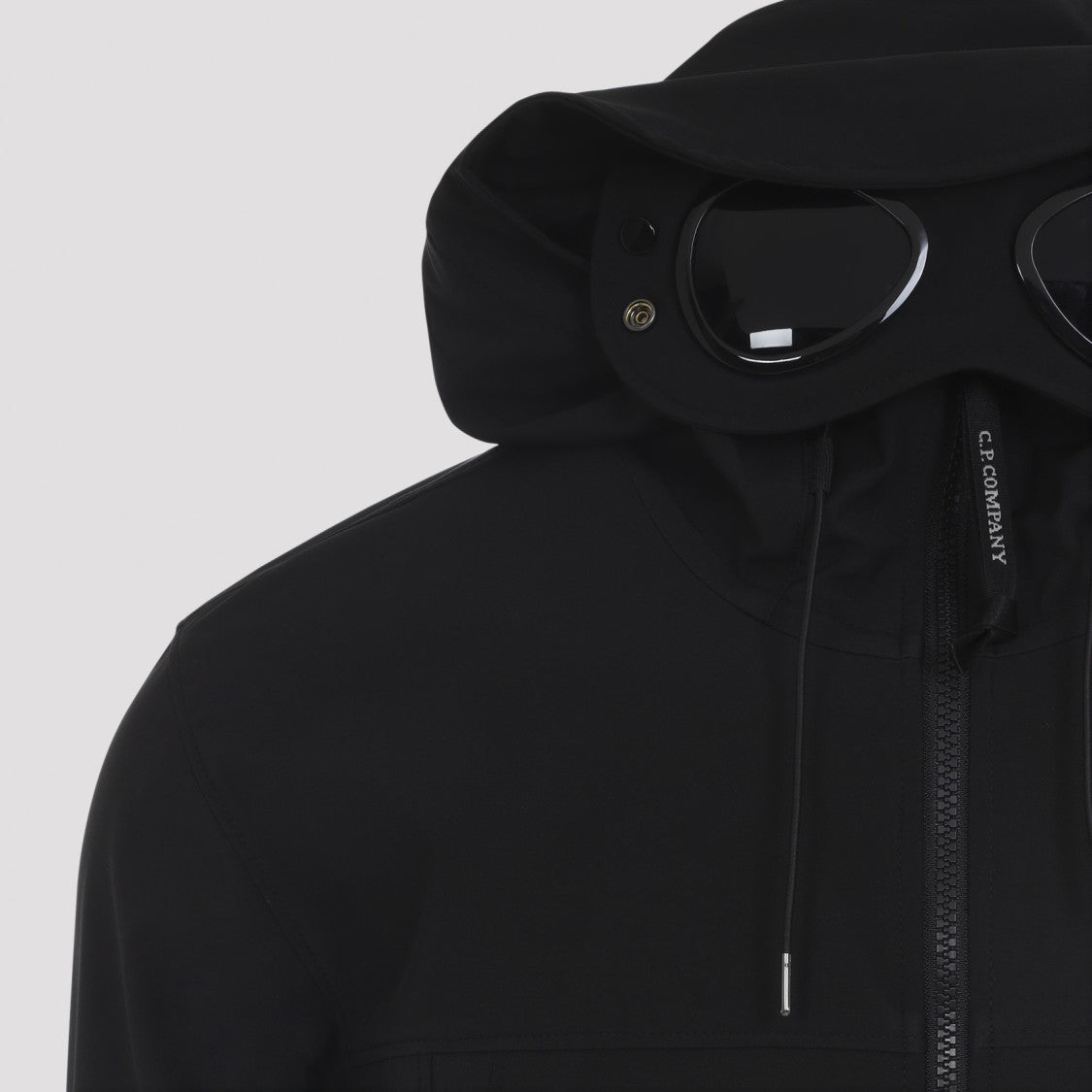 C.P. Company Shell-R Goggle Black Polyester Jacket