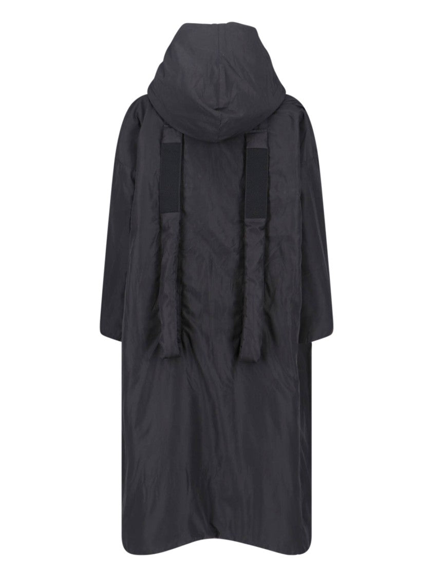 Kimono Rain Reversible Waterproof Coat – Brown And Black