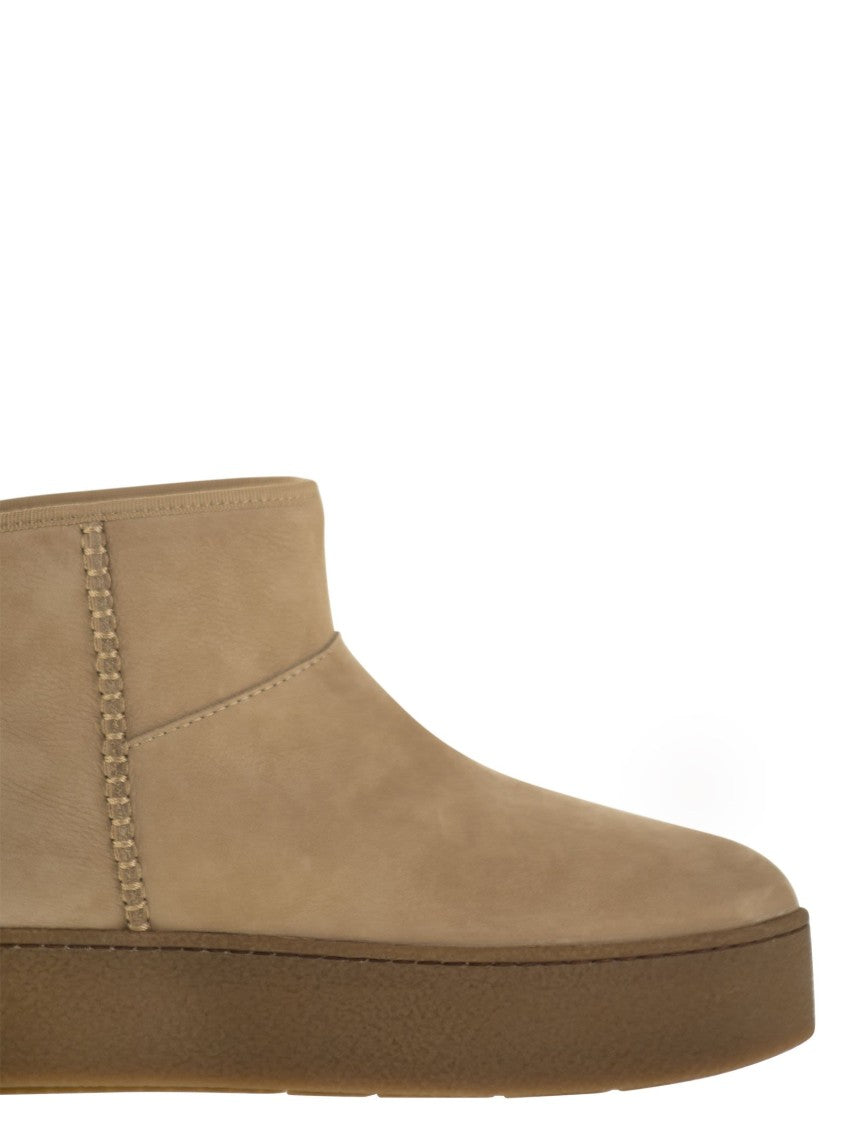 Hogan H681 - Nubuck Ankle Boots