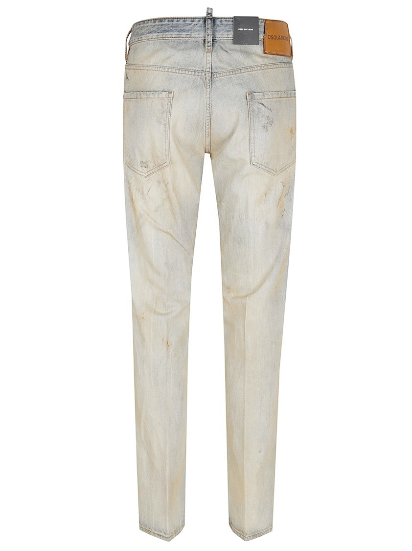 Dsquared2 Slim Fit Distressed Denim Jeans