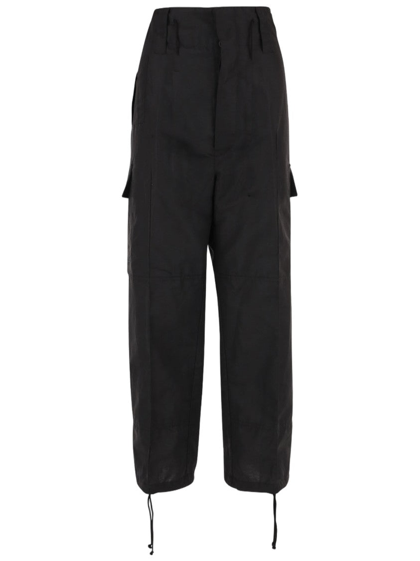 Niccolò Pasqualetti Oversized Linen-Blend Pants