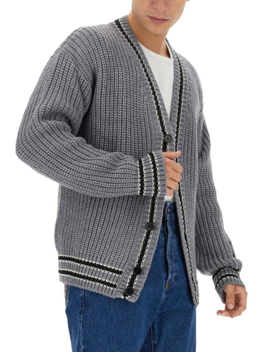 Msgm V-Neck Cardigan