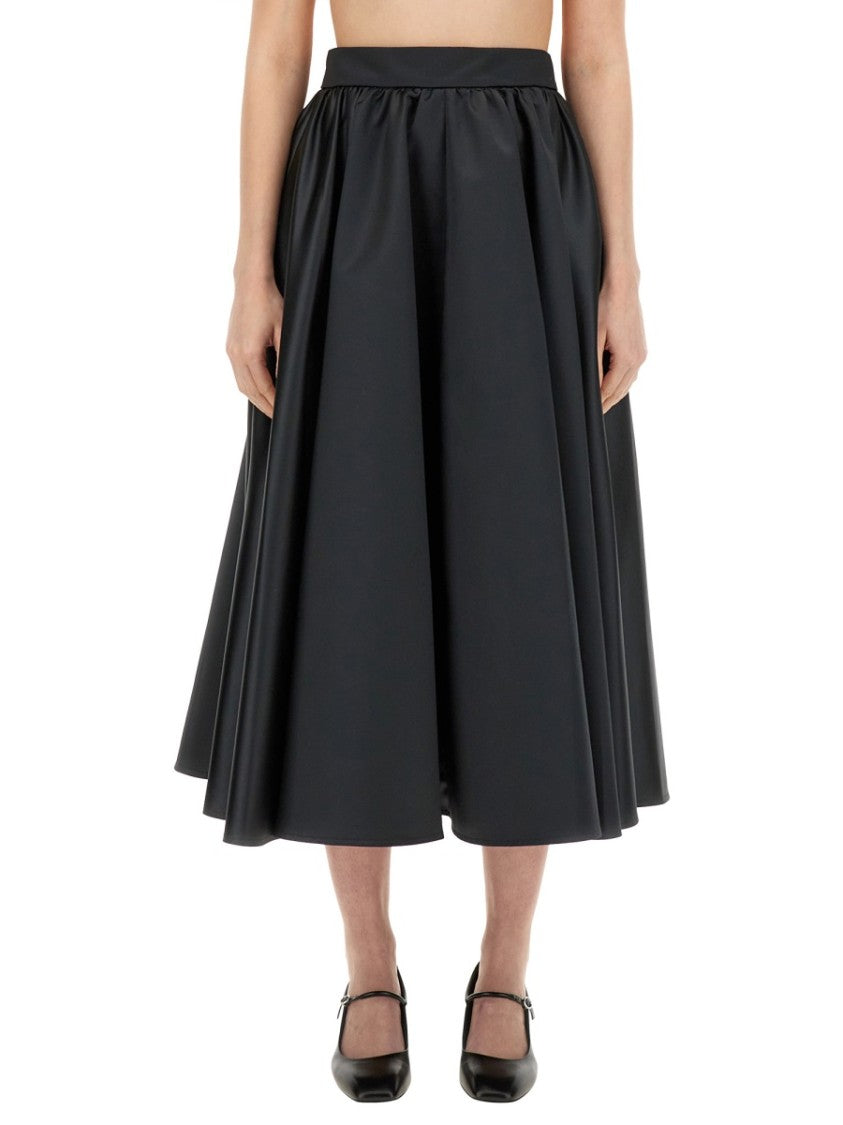 Patou Midi Polyester Skirt