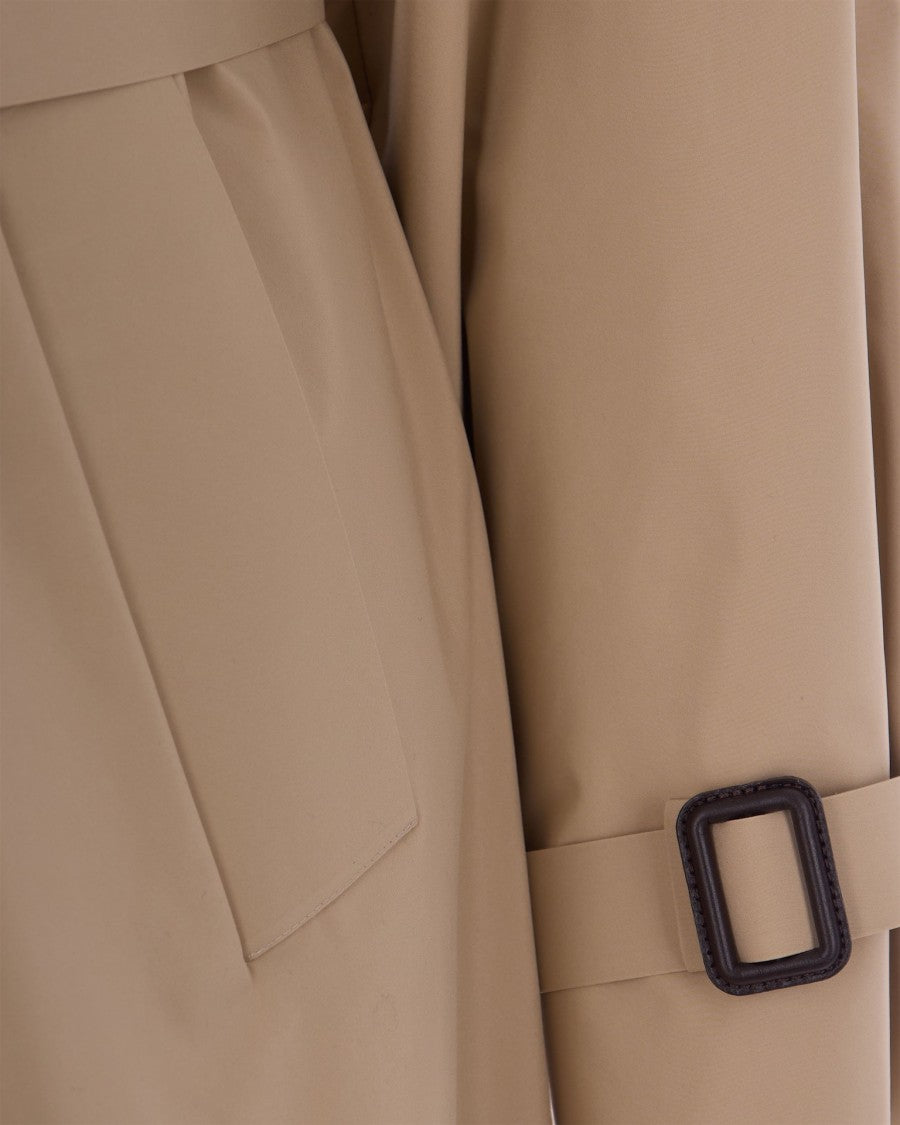 Max Mara Beige Short Trench