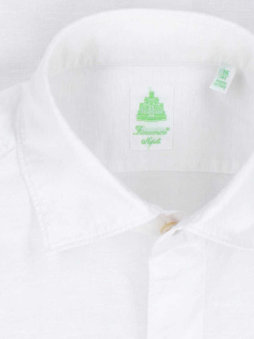 Finamore 1925 Basic Shirt – White