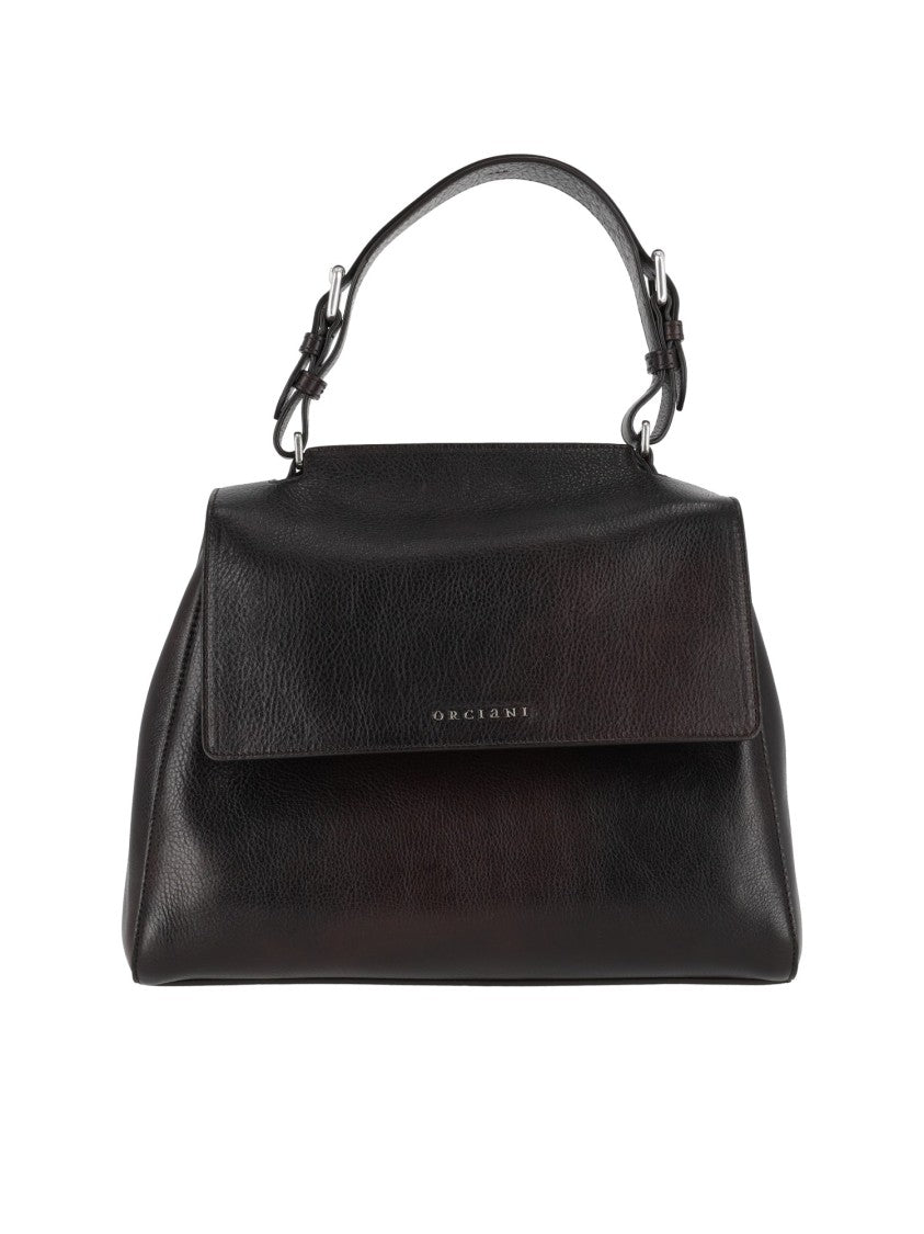 Claudio Orciani Sveva M Lagoon Calf Leather Handbag