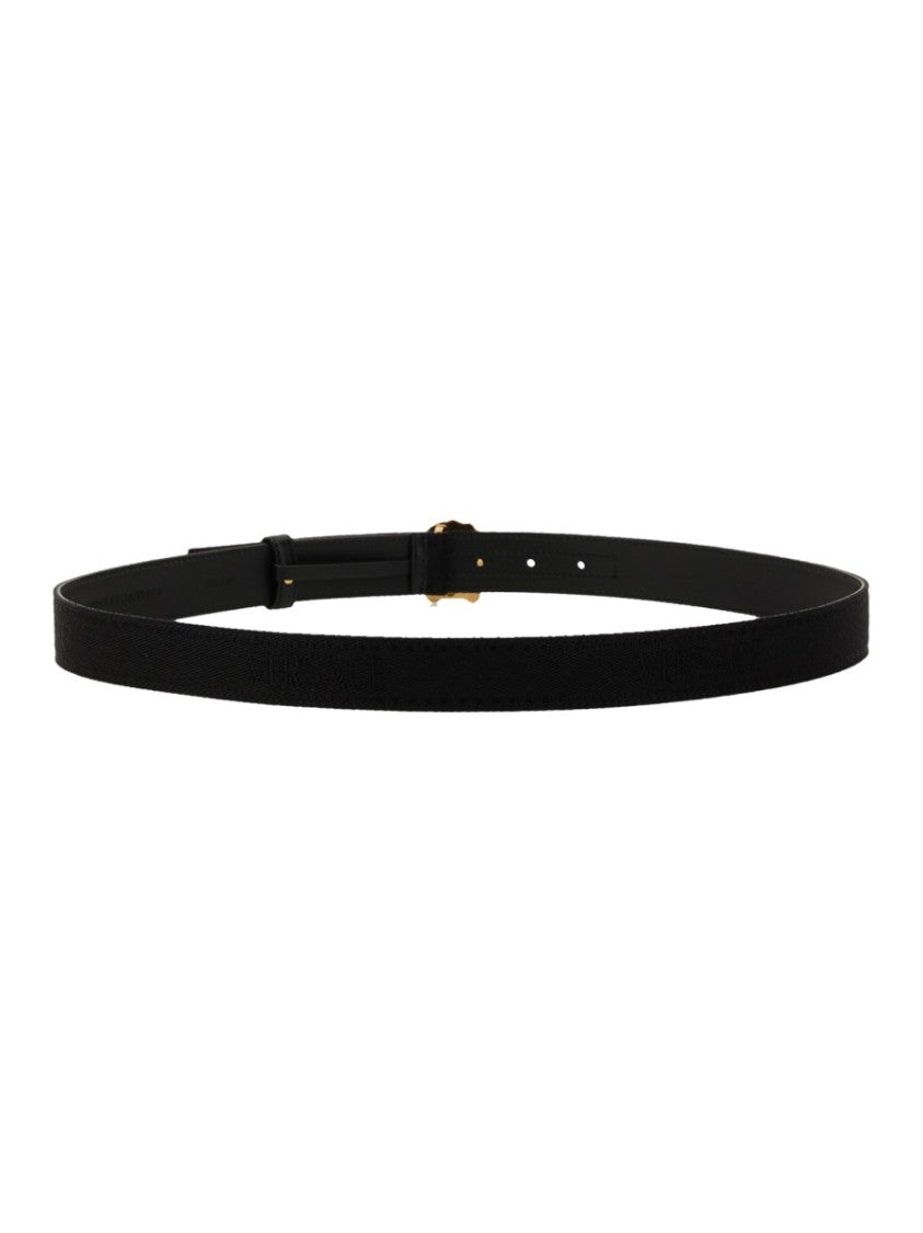 Versace "Jellyfish" Calf Leather Belt