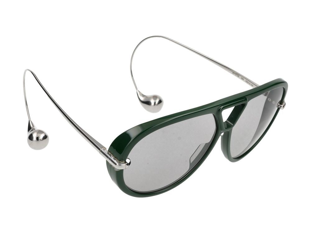 Bottega Veneta Green Bold Green Acetate Sunglasses
