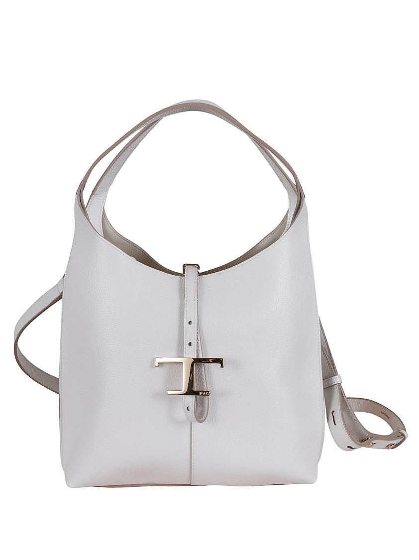 Tod's Small Handbag With Metallic Clasp And Adjustable Strap