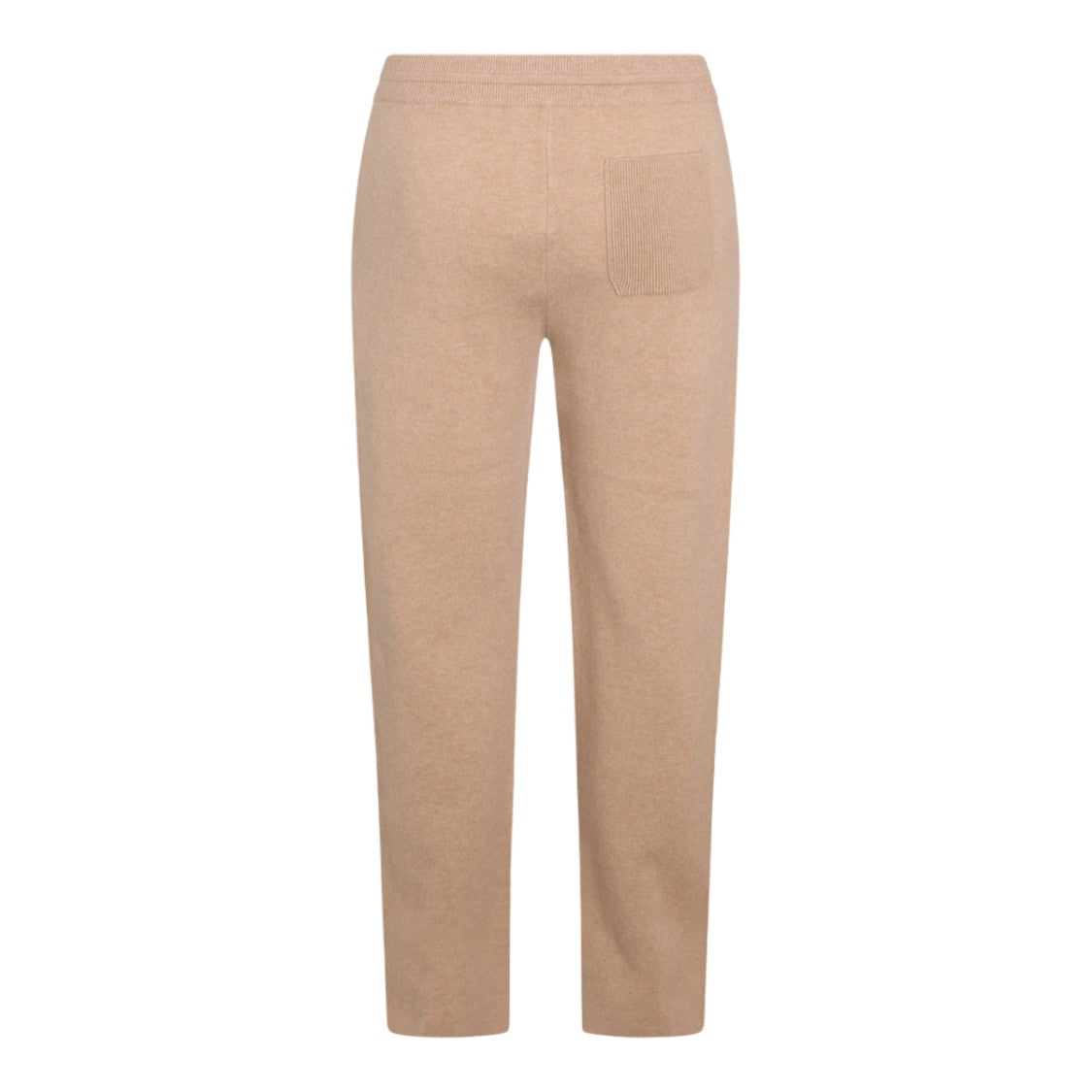 Canali Relaxed Fit Trousers With Drawstring Waistband And Ribbed Detailing