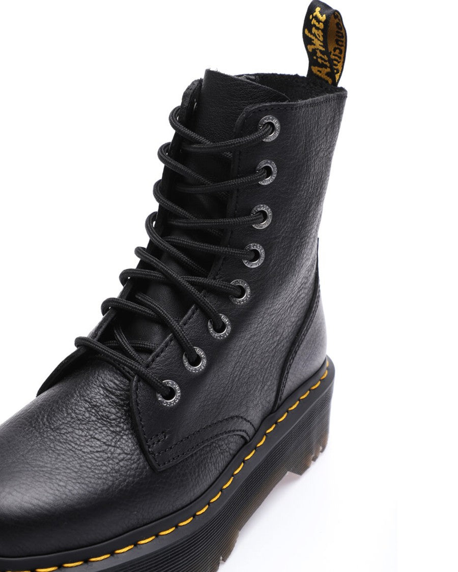 Dr. Martens Jadon Iii Platform Ankle Boots In Black Pisa
