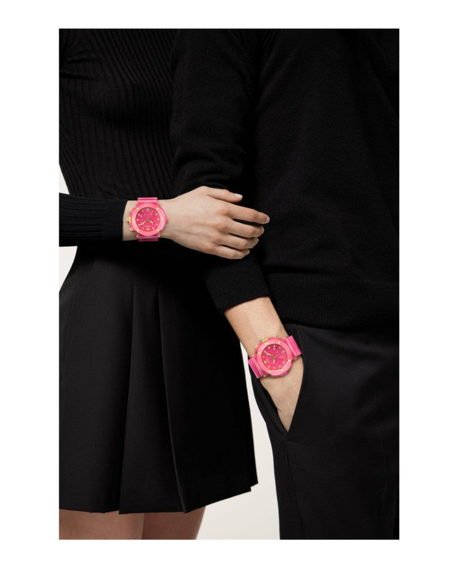 Versace Real Active Chrono Silicone Watch
