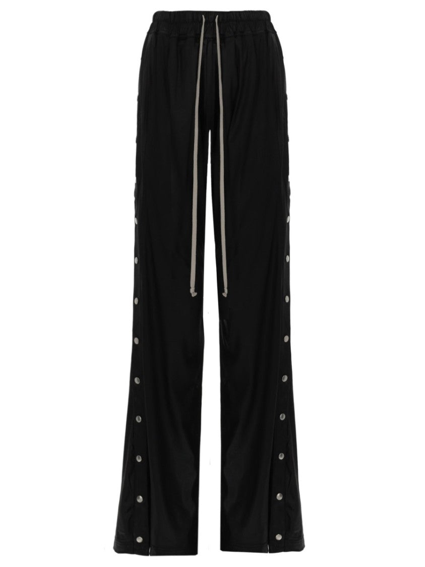 Drkshdw By Rick Owens Wide Pusher Acetate Snap Button Pants