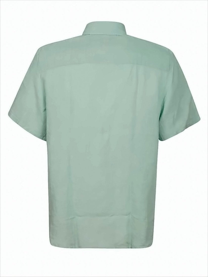 A.P.C. Lightweight Linen Short-Sleeved Shirt With Aesthetic