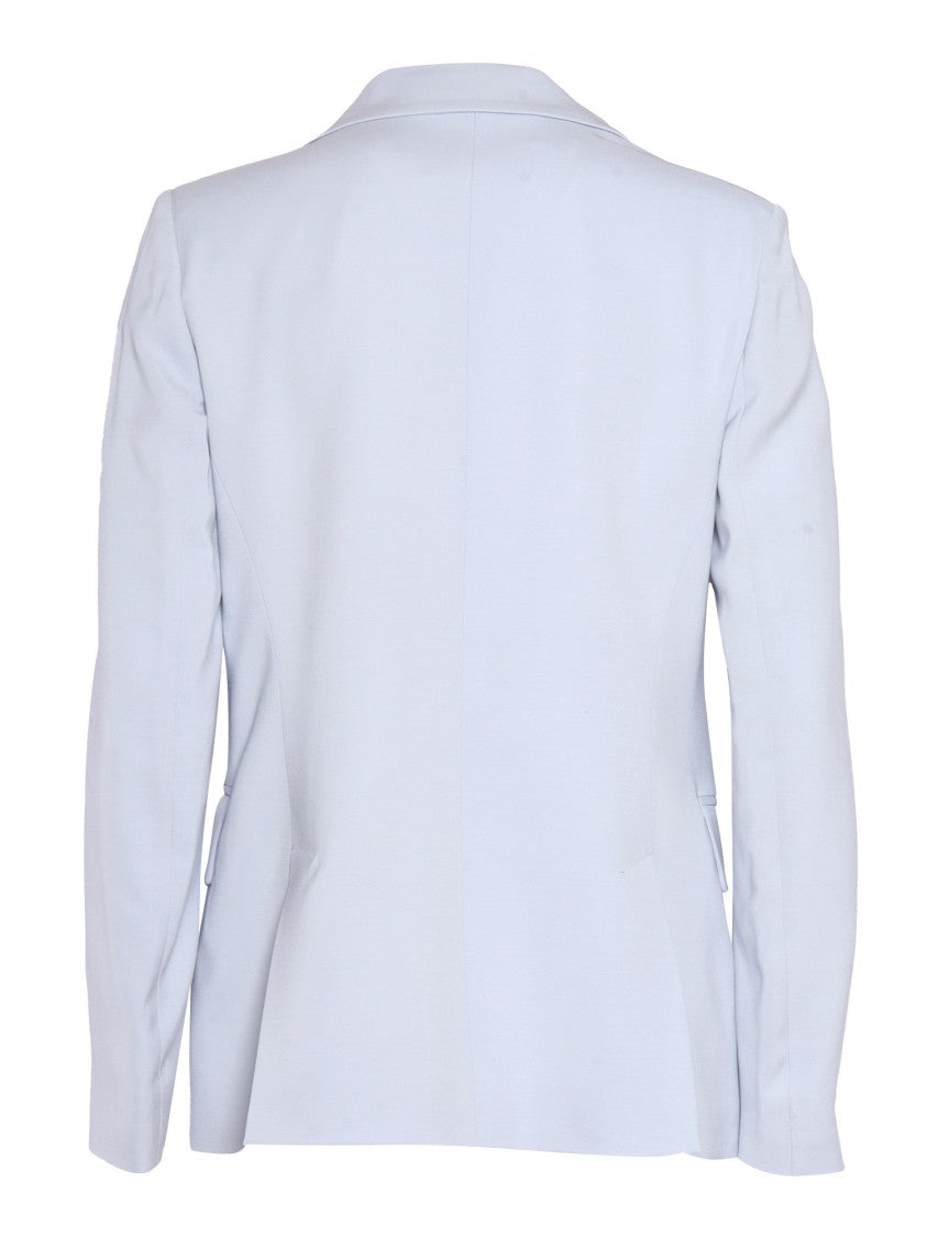 Peserico Double-Breasted Tailored Jacket With Classic Lapel And Pockets