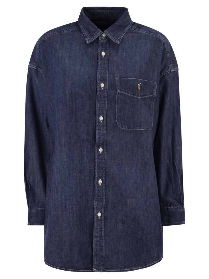 Polo Ralph Lauren Long-Sleeved Denim Shirt